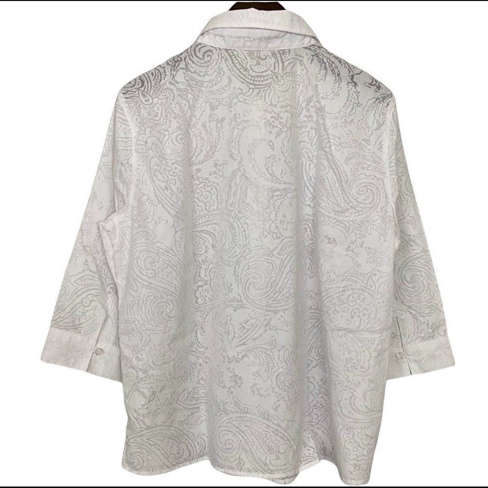 Tradition Country Collection Paisley Blouse - Picture 2 of 4